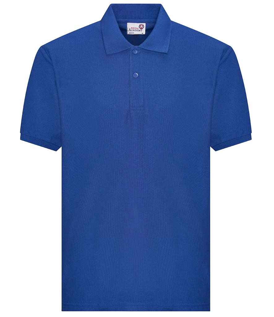 AWDis Academy AC004 Relaxed Taped Neck Polo Shirt - Image 3