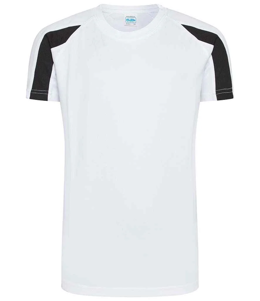 AWDis JC03J Kids Cool Contrast Raglan Sleeves T-Shirt - Image 4