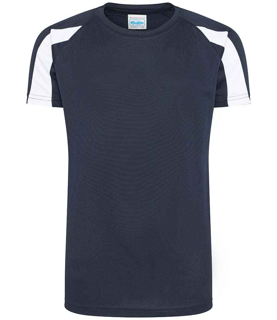 AWDis JC03J Kids Cool Contrast Raglan Sleeves T-Shirt - Image 7