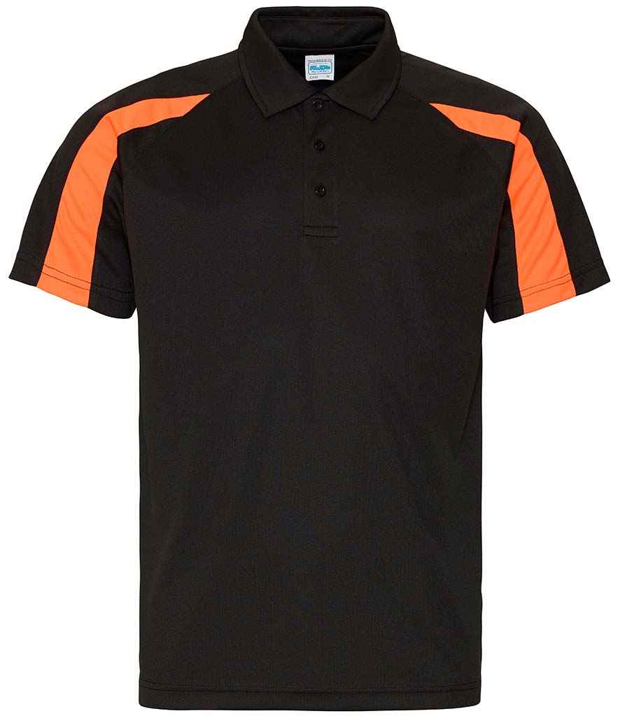 AWDis Cool JC043 Men(Unisex) Contrast Polyester Polo Shirt - Image 18