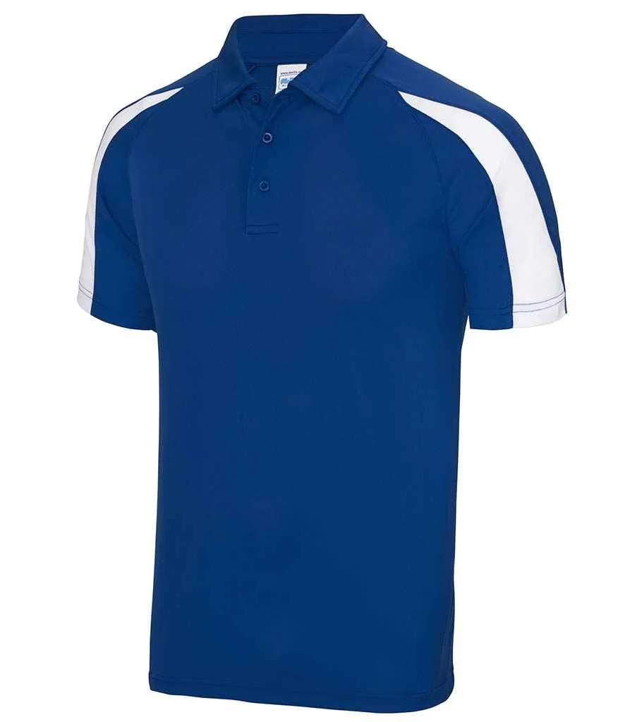 AWDis Cool JC043 Men(Unisex) Contrast Polyester Polo Shirt - Image 19