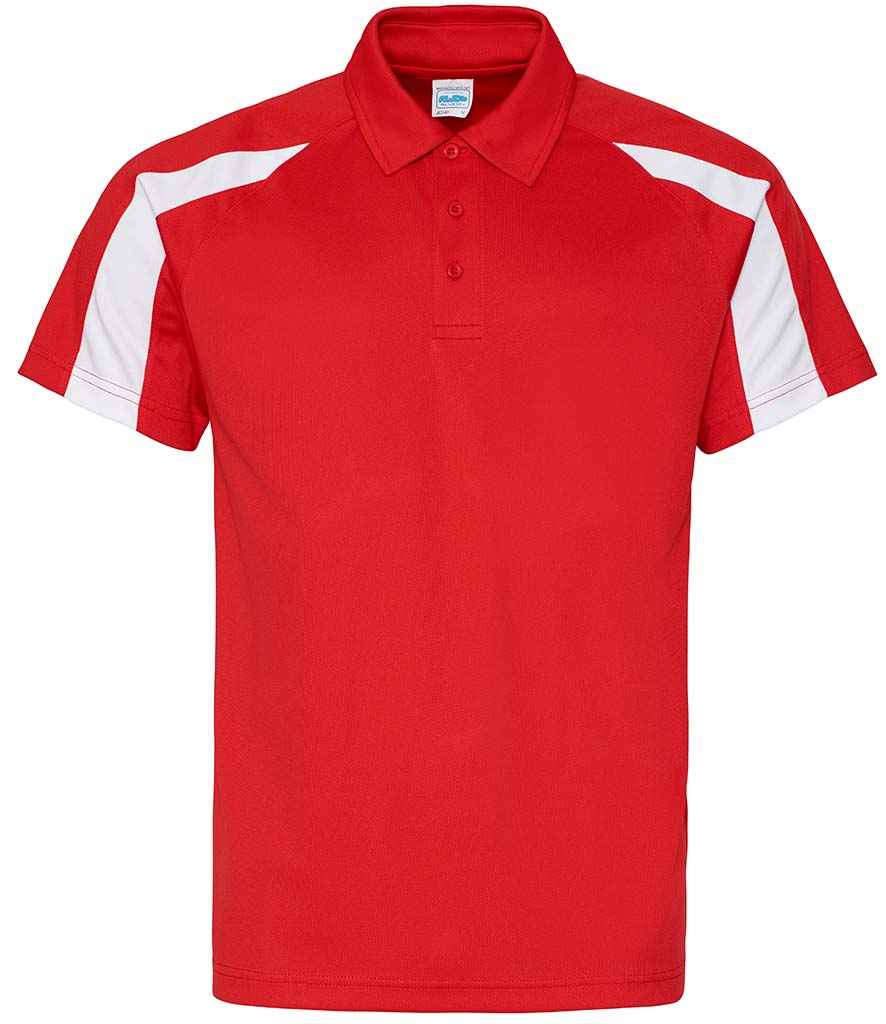 AWDis Cool JC043 Men(Unisex) Contrast Polyester Polo Shirt - Image 21