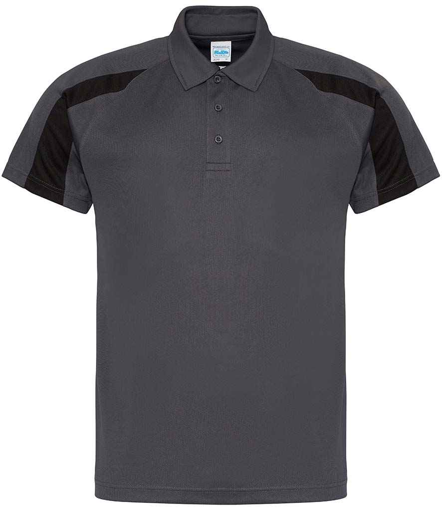 AWDis Cool JC043 Men(Unisex) Contrast Polyester Polo Shirt - Image 24