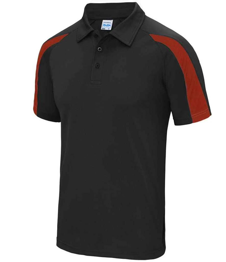 AWDis Cool JC043 Men(Unisex) Contrast Polyester Polo Shirt - Image 27