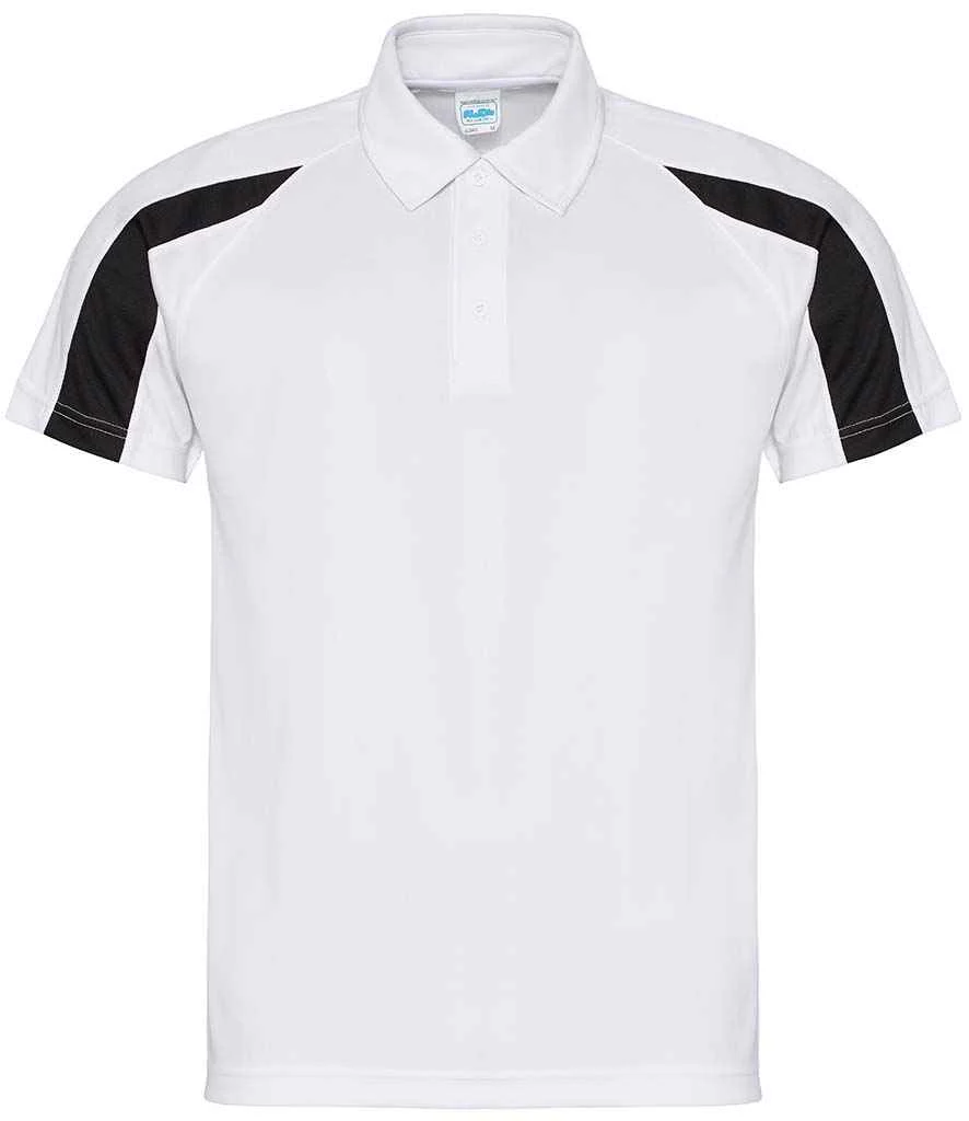 AWDis Cool JC043 Men(Unisex) Contrast Polyester Polo Shirt - Image 3