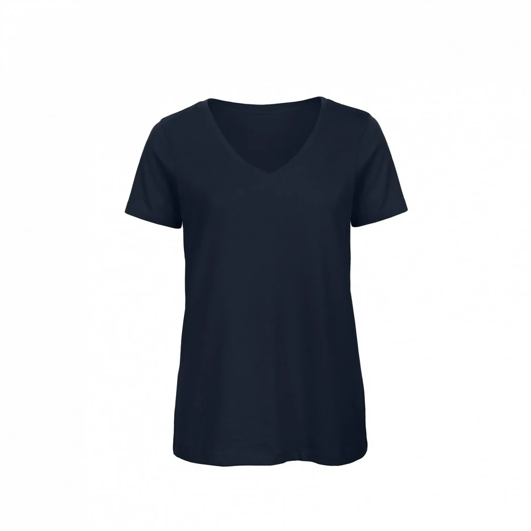 B&C Women's Organic Inspire V-Neck Tee TW045 - Image 4