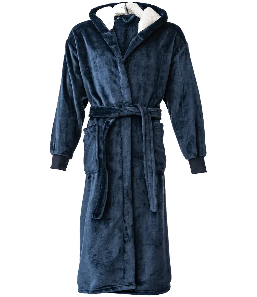 Brand Lab BH104 Unisex Hooded Cuffed Robe - Image 10