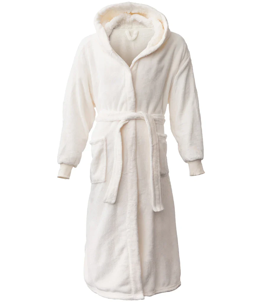 Brand Lab BH104 Unisex Hooded Cuffed Robe - Image 9