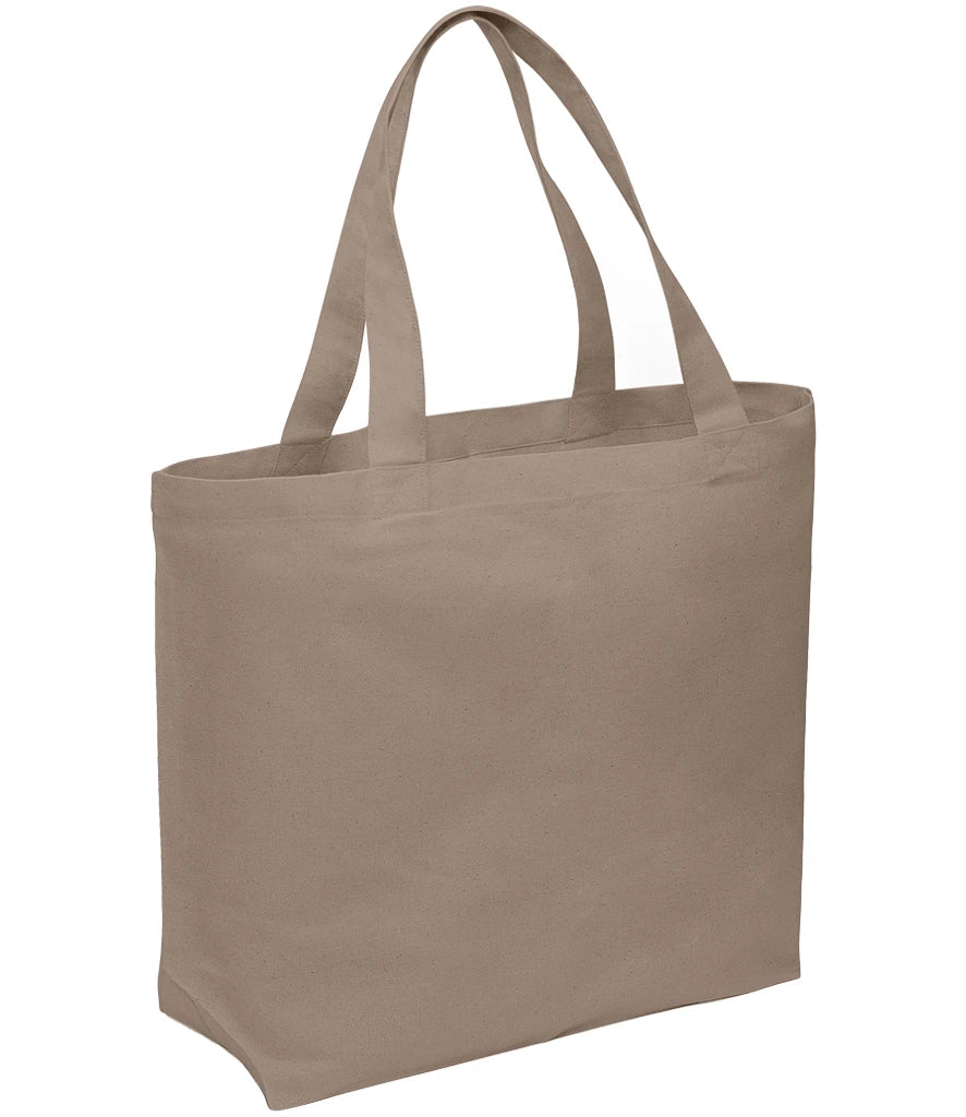 Brand Lab BR053 Organic Oversized Tote Bag - Image 3