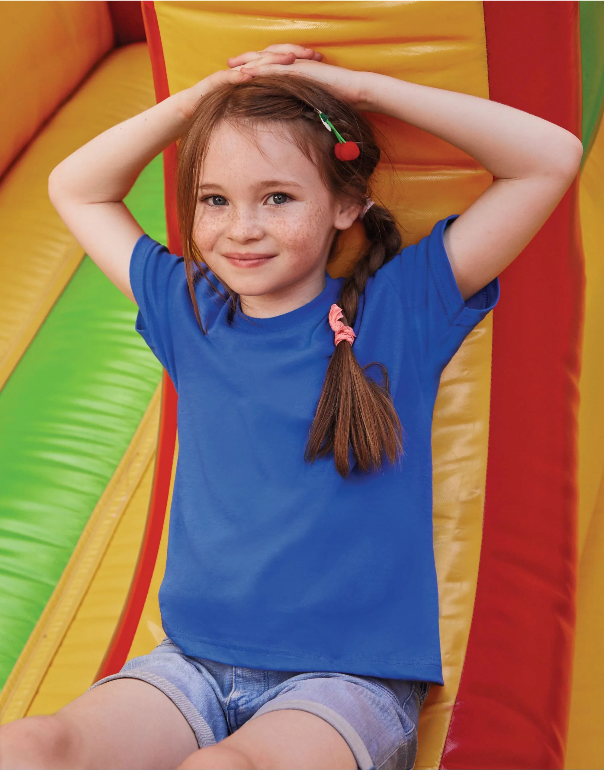 Fruit Of The Loom 61019 Kid's Original Cotton Crew Neck T-Shirts Main Color 5 pack - Image 14