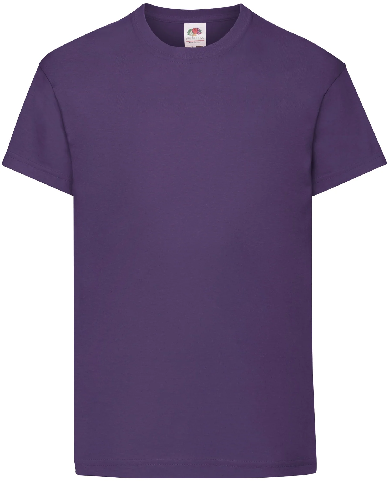 Fruit Of The Loom 61019 Kids Original Cotton Short Sleeve T-Shirt Main Color - Image 14