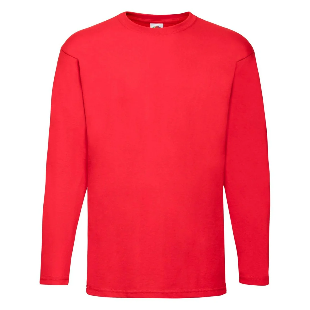 Fruit Of The Loom 61038 Valueweight Long Sleeve T-Shirt - Image 7