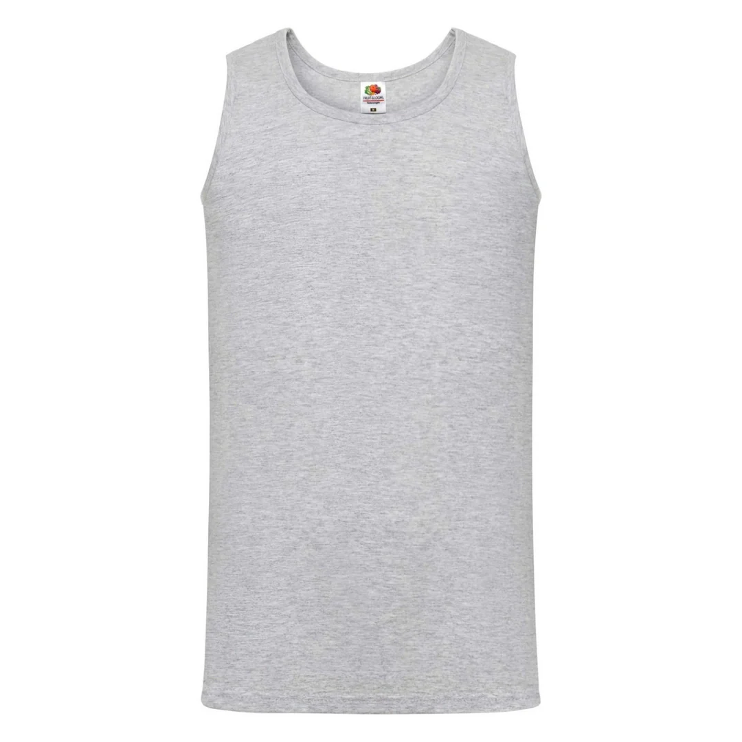 Fruit Of The Loom 61098 Mens (Unisex) Valueweight Athletic Sleeveless Vest - Image 4