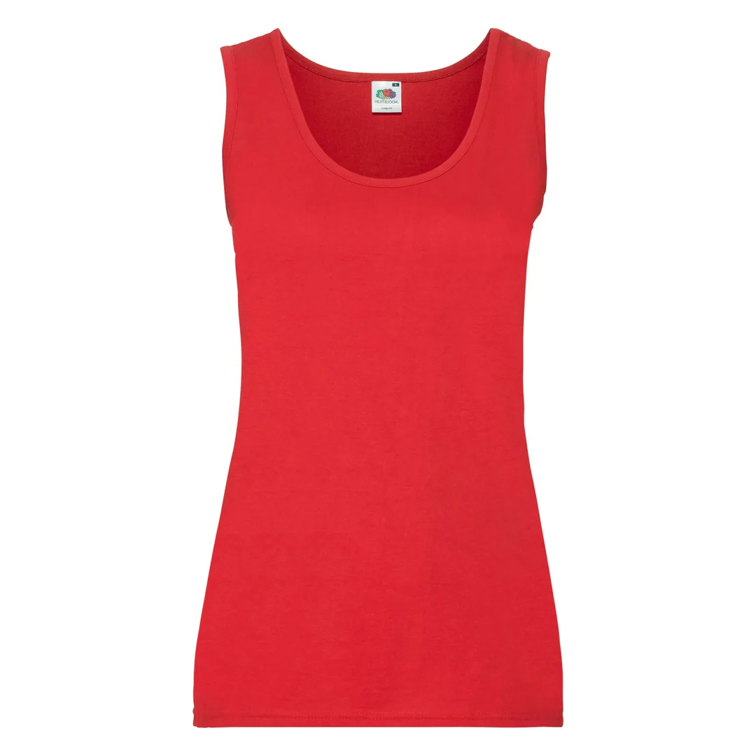 Fruit Of The Loom 61376 Ladies Valueweight Athletic Vest - Image 4