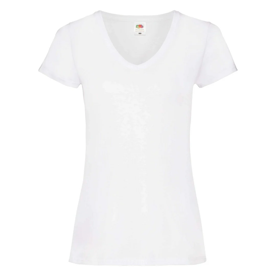 Fruit Of The Loom 61398 Ladies Valueweight V-Neck T-Shirt - Image 10