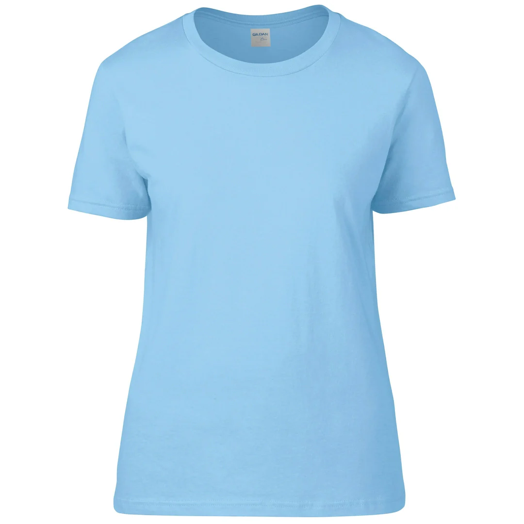 Gildan 4100L Ladies Premium Ringspun Cotton T-Shirt - Image 5