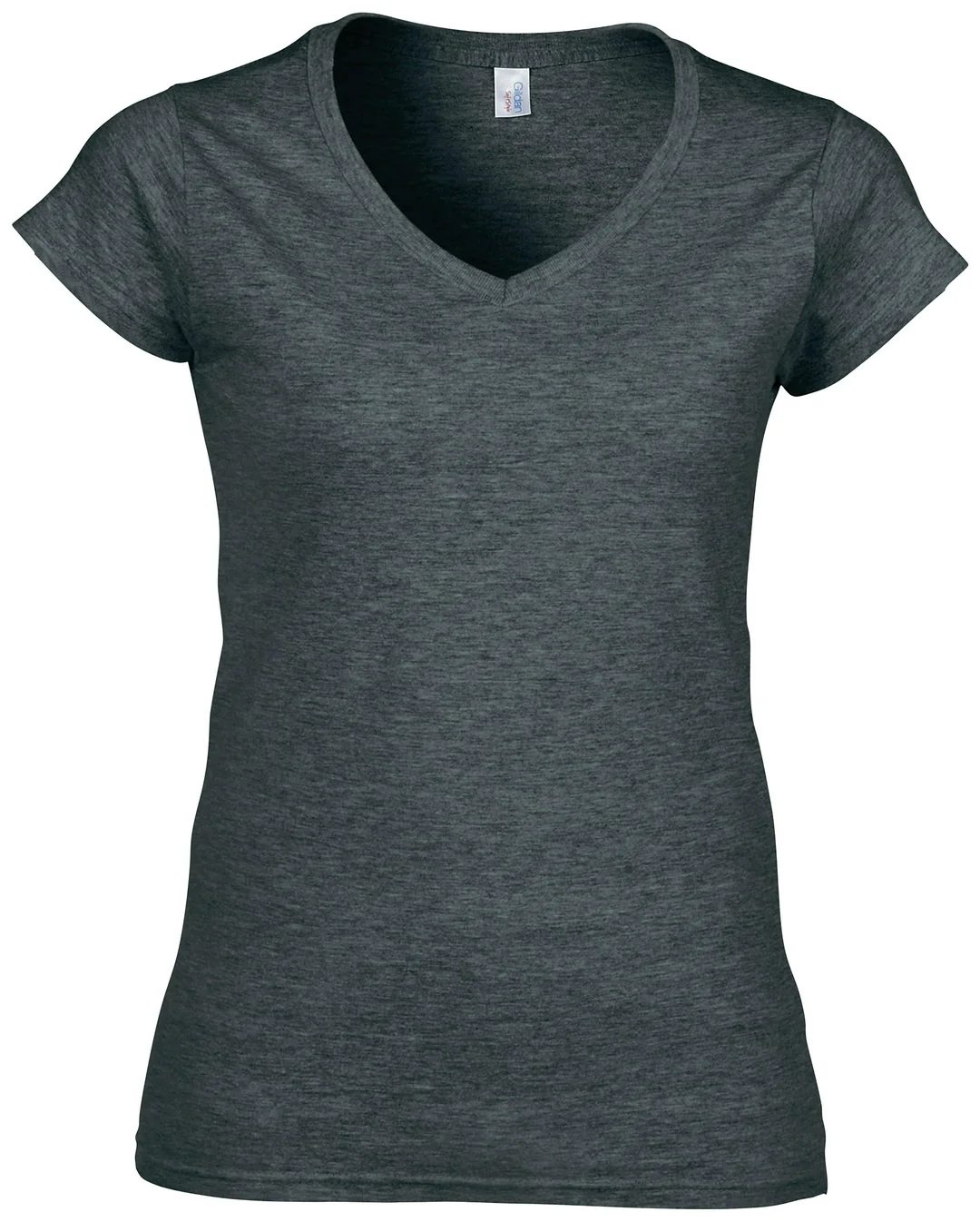 Gildan 64V00L Ladies SoftStyle Cotton V-Neck T-Shirt - Image 3