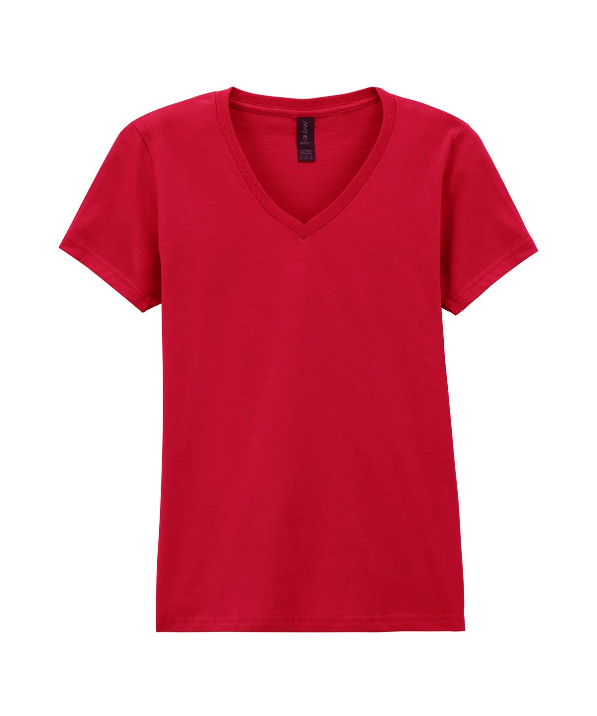 Gildan 64V00L Ladies SoftStyle Cotton V-Neck T-Shirt - Image 9