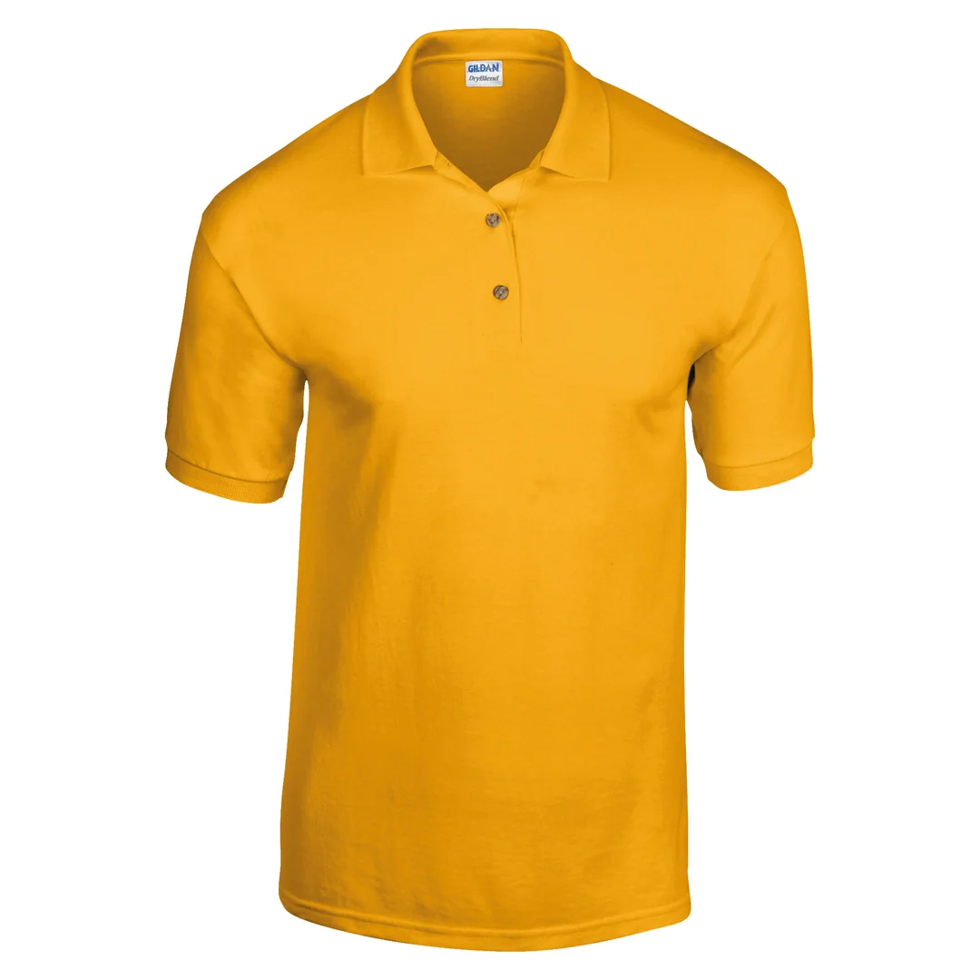 Gildan DryBlend Jersey Knit Polycotton Polo Shirt 205gsm 8800 - Image 4