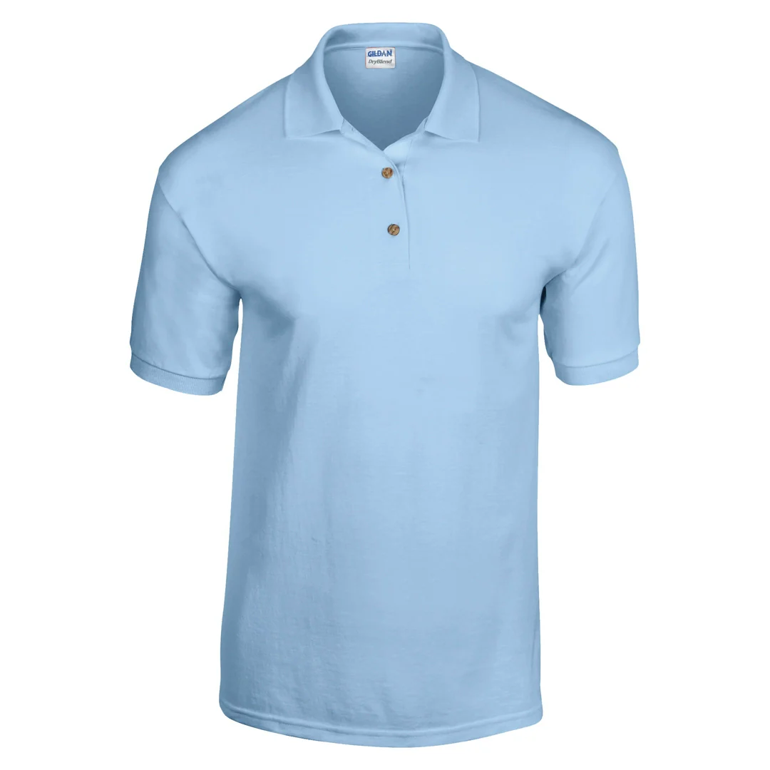 Gildan DryBlend Jersey Knit Polycotton Polo Shirt 205gsm 8800 - Image 6