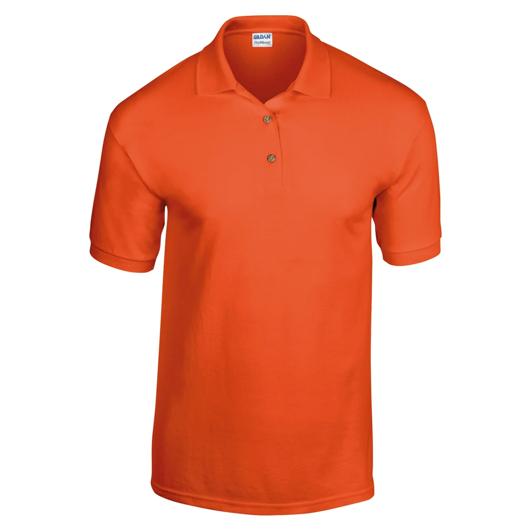 Gildan DryBlend Jersey Knit Polycotton Polo Shirt 205gsm 8800 - Image 9