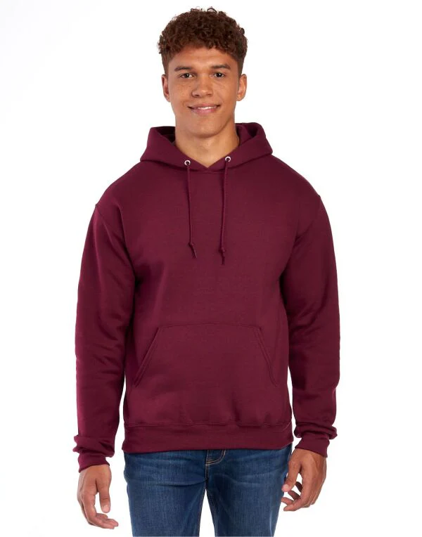 Jerzees 996M Unisex NuBlend Hooded Sweatshirt 2-ply hood with grommets - Image 11