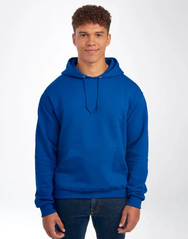 Jerzees 996M Unisex NuBlend Hooded Sweatshirt 2-ply hood with grommets - Image 15