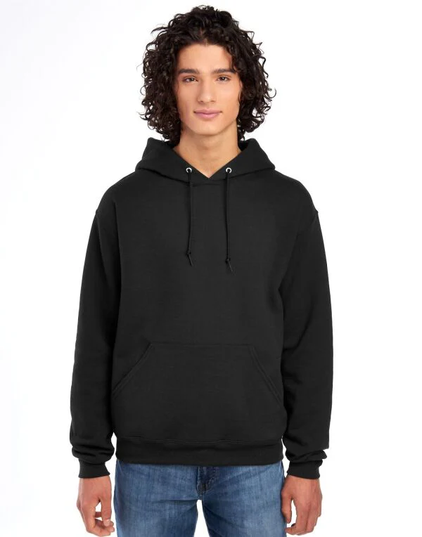 Jerzees 996M Unisex NuBlend Hooded Sweatshirt 2-ply hood with grommets - Image 16