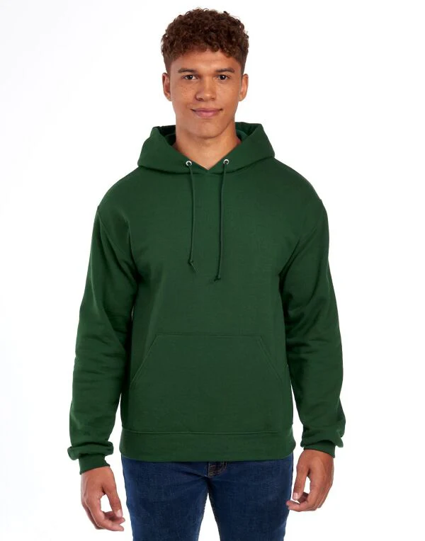 Jerzees 996M Unisex NuBlend Hooded Sweatshirt 2-ply hood with grommets - Image 5