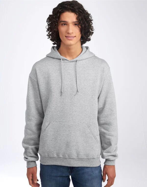 Jerzees 996M Unisex NuBlend Hooded Sweatshirt 2-ply hood with grommets - Image 8