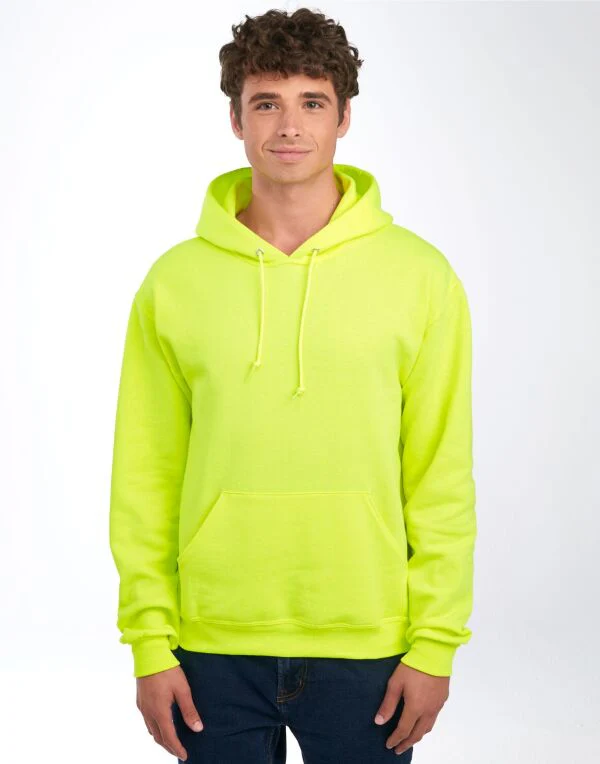 Jerzees 996M Unisex NuBlend Hooded Sweatshirt 2-ply hood with grommets - Image 9