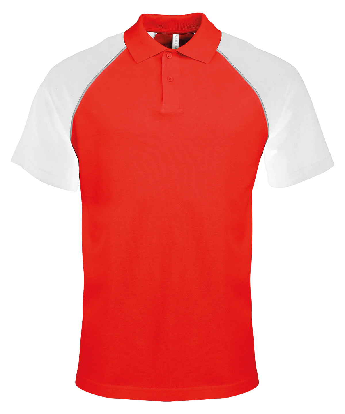 Kariban Baseball Cotton Polo Shirt KB226 - Image 3