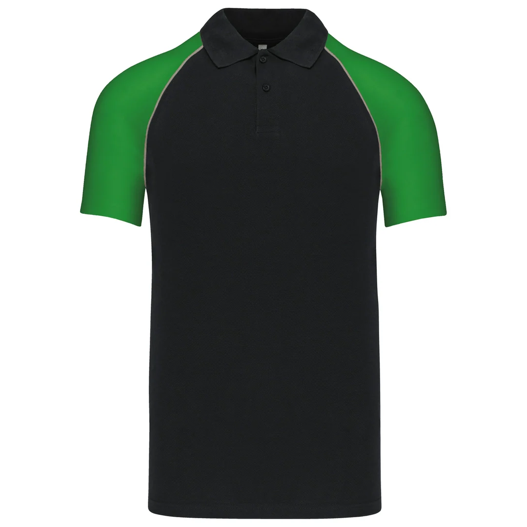Kariban Baseball Cotton Polo Shirt KB226 - Image 5