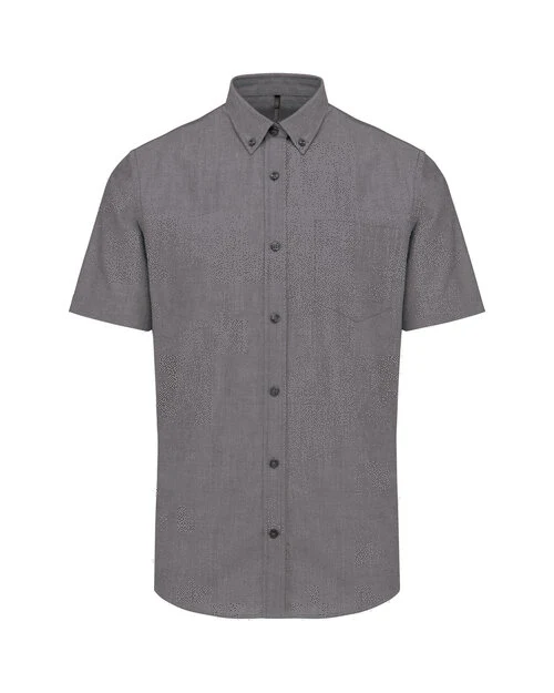 Kariban KB535 MENS SHORT SLEEVE OXFORD SHIRT - Image 3