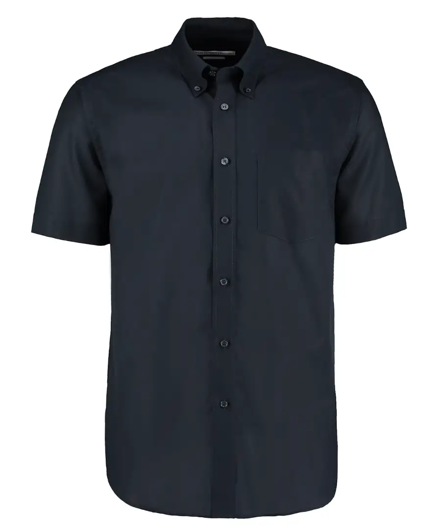 Kustom Kit KK350 Classic Fit Short Sleeve Workwear Oxford Shirt - Image 6