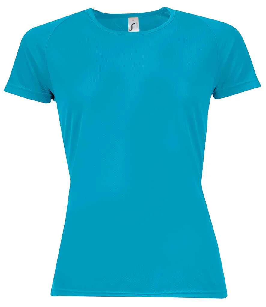 SOL'S Ladies Sporty Performance T-Shirt SOL01159 - Image 15