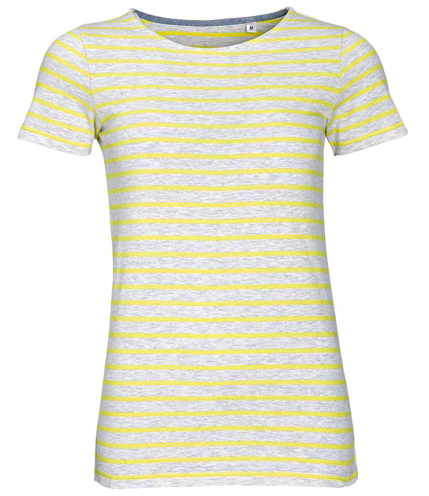 SOL'S Ladies Miles Striped T-Shirt SOL01399 - Image 3
