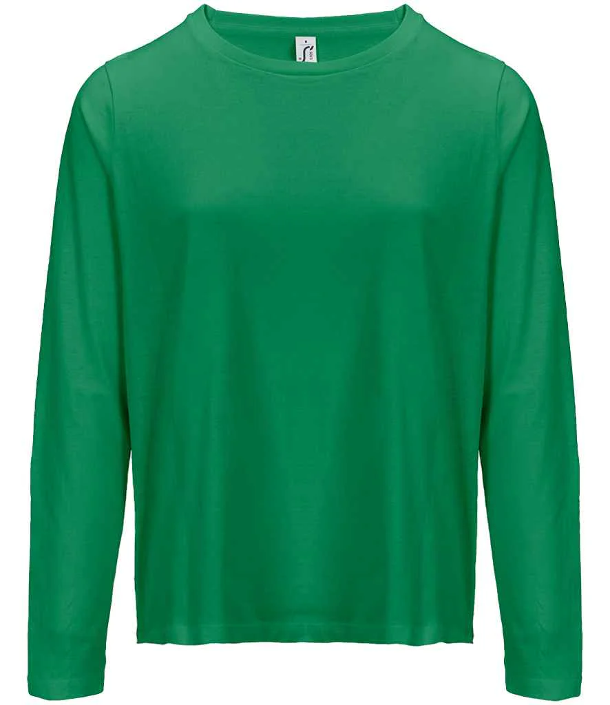 SOLS SOL04443 Ladies Monarch Long Sleeve T-Shirt - Image 4