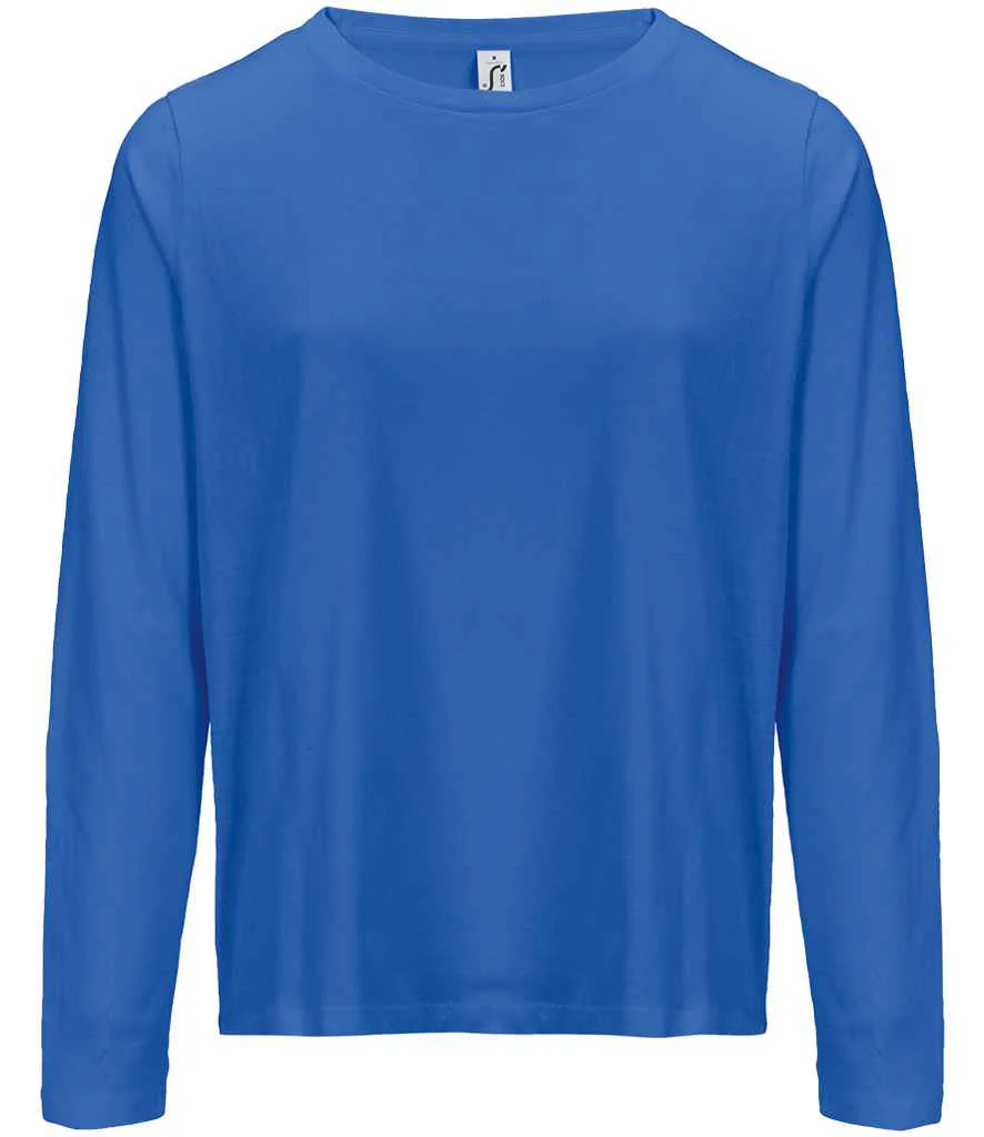 SOLS SOL04443 Ladies Monarch Long Sleeve T-Shirt - Image 9