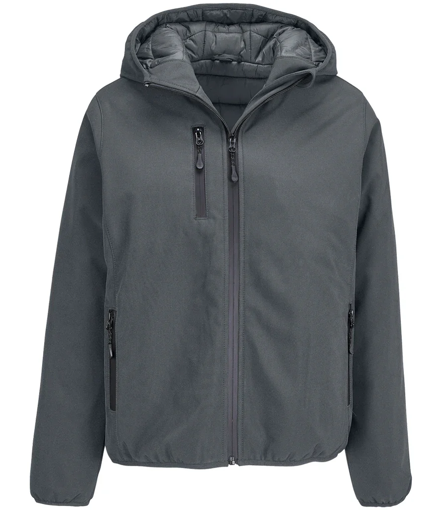 SOLS SOL04450 Ladies Falcon Padded Softshell Jacket - Image 3