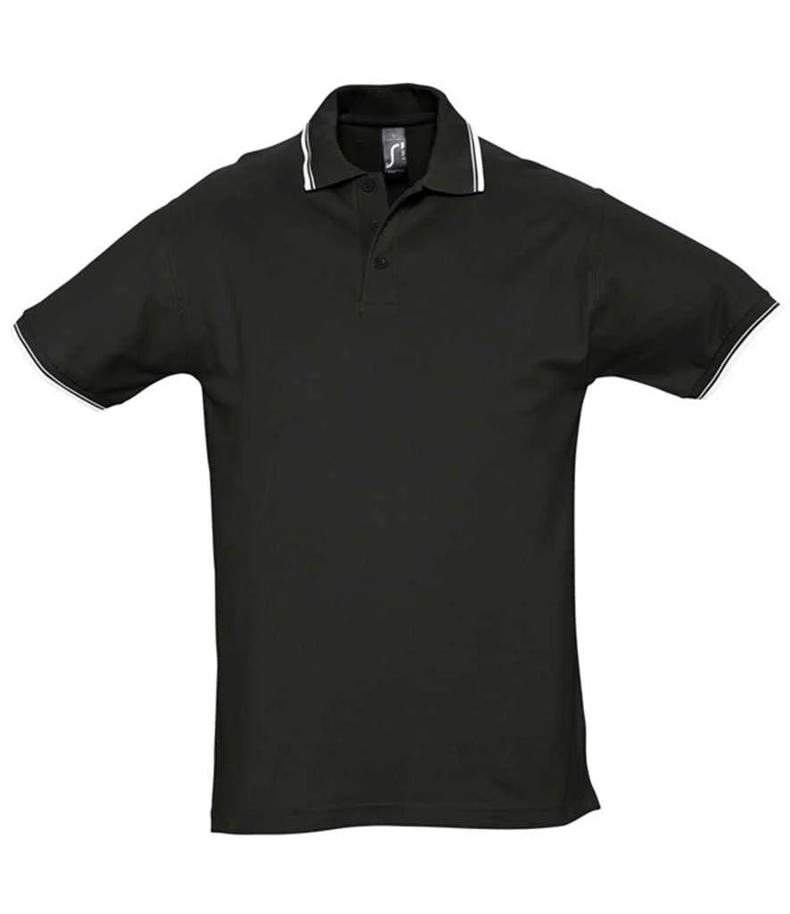 SOLS Practice Tipped Cotton Piqu Polo Shirt SOL11365 - Image 4