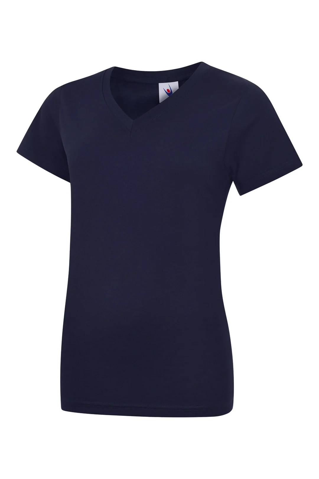 Uneek Clothing UC319 Ladies Classic V-Neck T Shirt - Image 3
