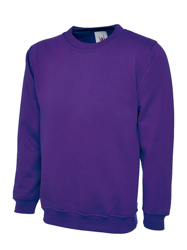 Uneek Ladies Deluxe Crew Neck Sweatshirt (UC511) - Image 10