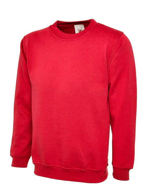 Uneek Ladies Deluxe Crew Neck Sweatshirt (UC511) - Image 11